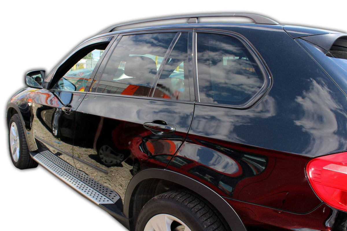 Vindavviser Bmw X5 (E70) / sett 2 stk. (2006-2013) – PMMA Plexi - nærbilde