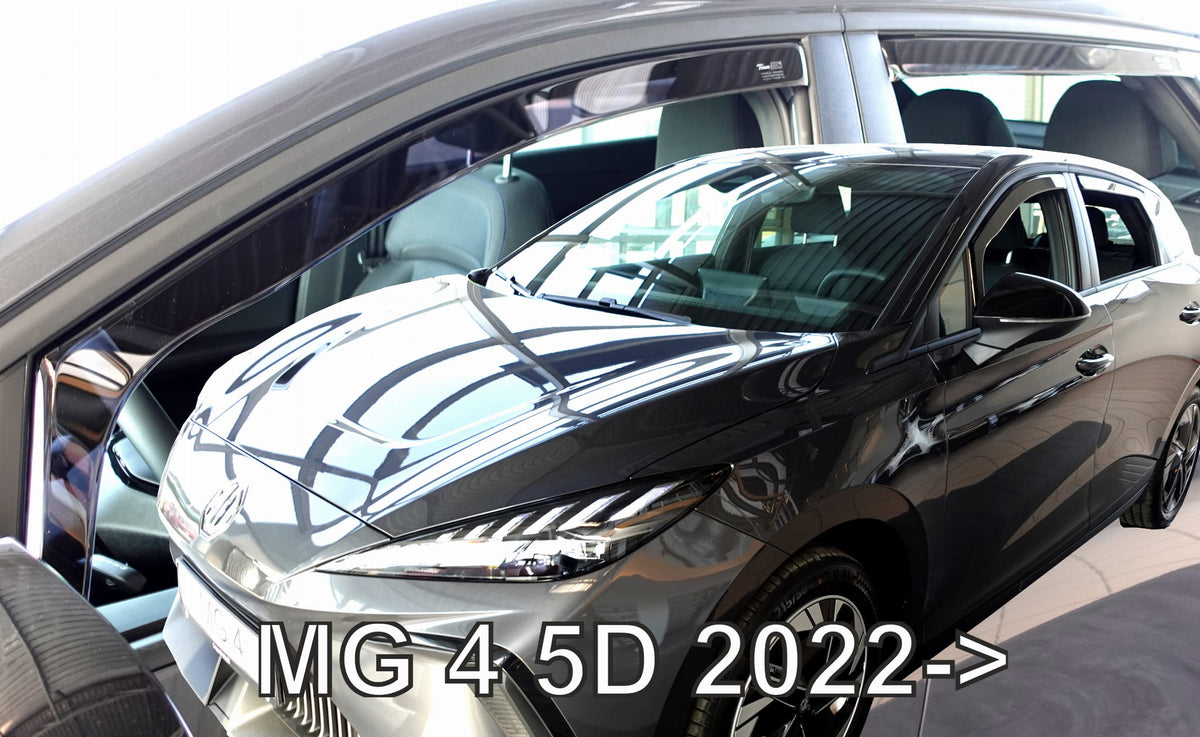 Heko vindavviser til MG 4 Electric / sett 4 stk. – PMMA Plexiglass