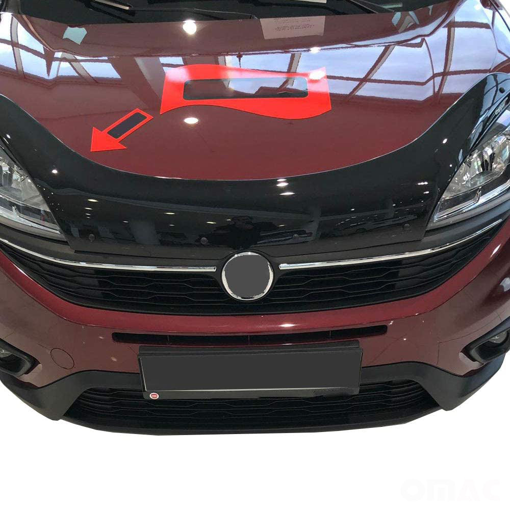 Panserbeskytter Fiat Doblo / Opel Combo 2011-2015 II (2010-2021) - sett bakfra