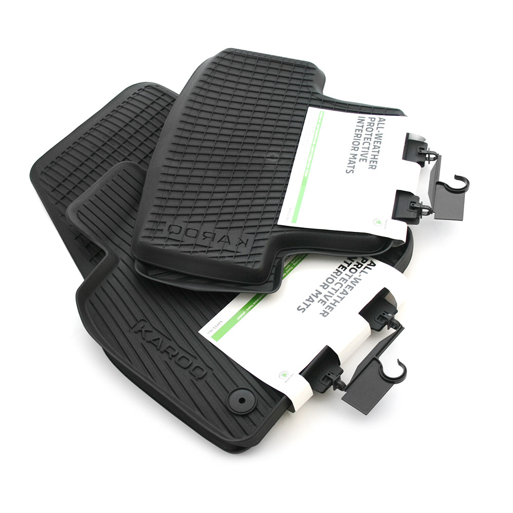VAG OEM gulvmatter til Skoda Karoq – HDTE materiale