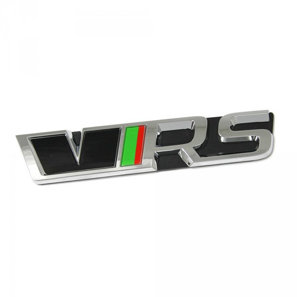 Emblem/logo til Skoda Octavia III (5E) Black / Red / Green i ABS-materiale, frontmontering