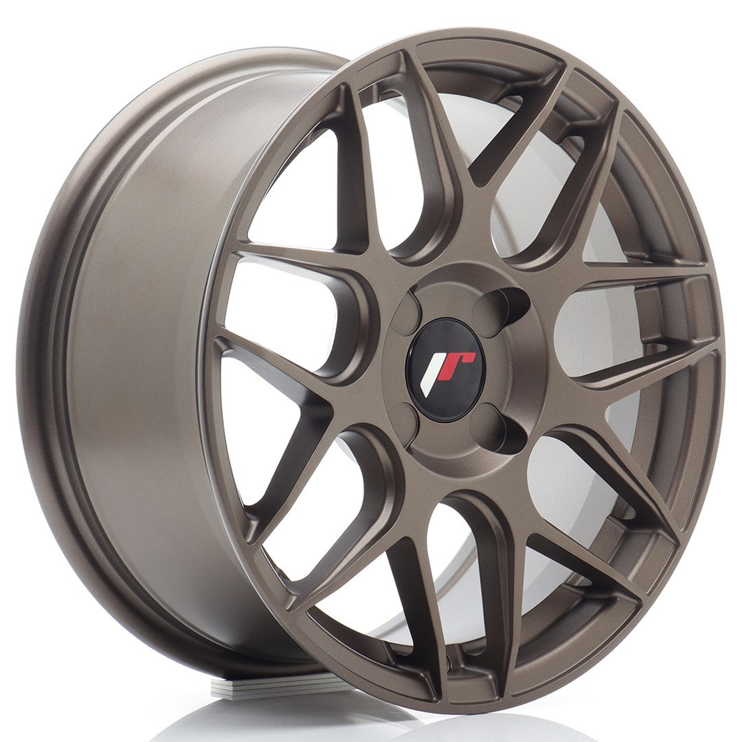 Felg JR Wheels JR18 16x7" Bronze – sett forfra