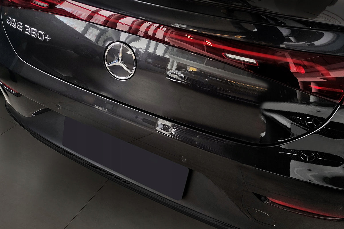 Avisa bakfangerbeskytter til Mercedes EQE (V295) / Black Edition – 3M monteringsmetode