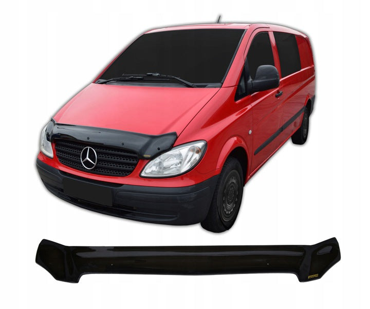 Scoutt panserbeskytter i akryl til Mercedes Vito (W639) / Viano (W639) med effektiv steinsprutbeskyttelse