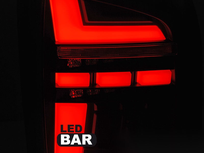 Baklykter VW T6/T6.1 15-24 OEM LED med festedetaljer og kontakter.
