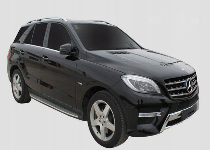 Stigtrinn Scoutt i aluminium og ABS til Mercedes ML (W166) 2011-2015 med enkel montering