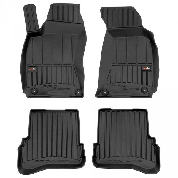 Frogum 3D Premium gulvmatter til VW Passat B5 (1996-2005) – svart TPE med 60 mm sidekant, sett med 4 stk.
