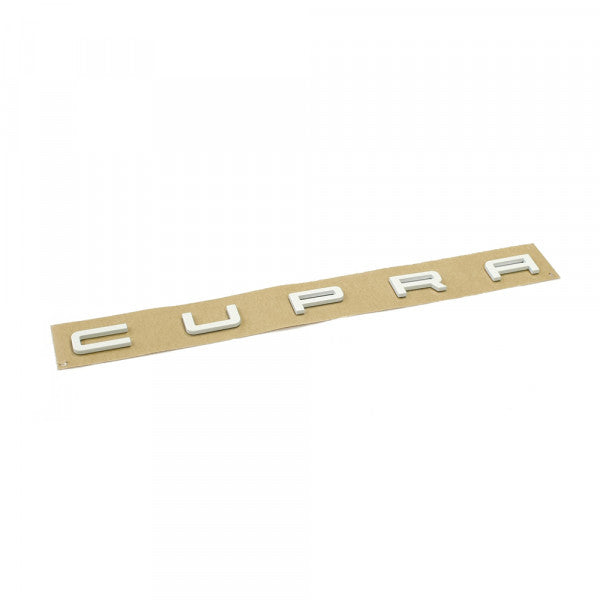 Emblem Seat Cupra Seat Leon (5F) > Pure White - sett forfra