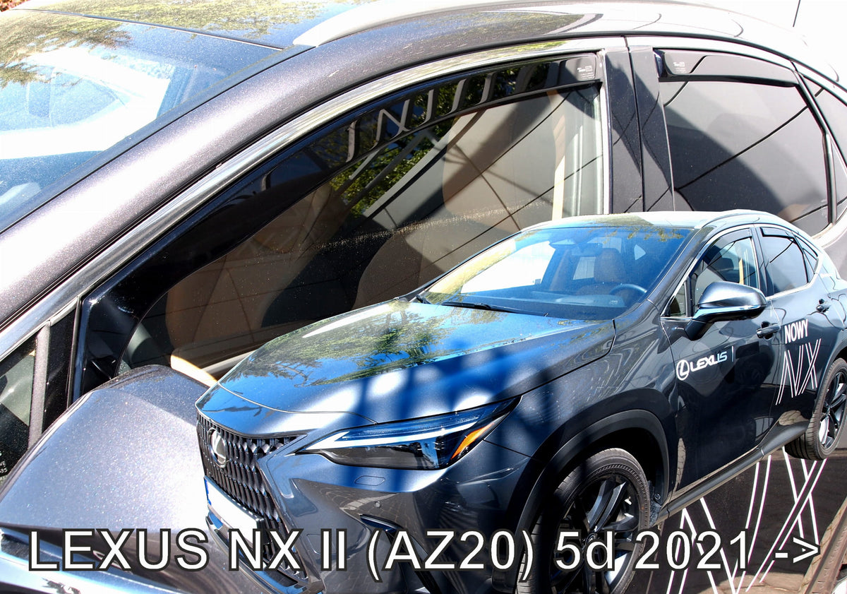Heko vindavviser til Lexus NX II – PMMA plexiglass