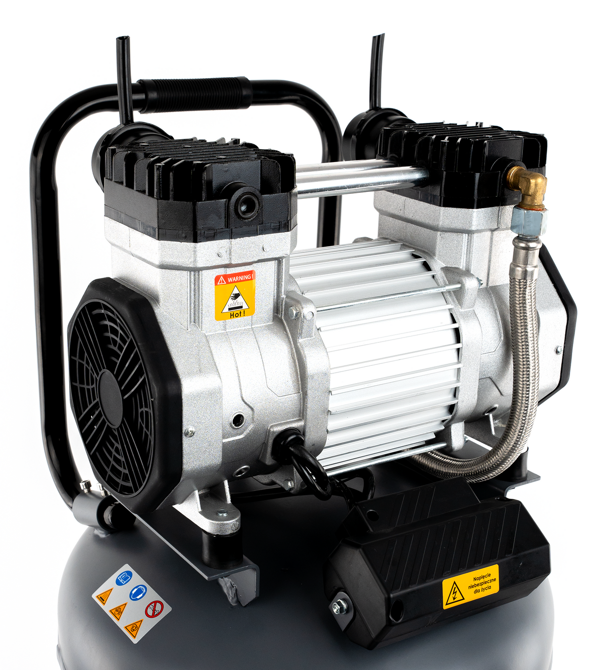 Kompressor Tagred TA3397 understell med hjul for enkel flytting