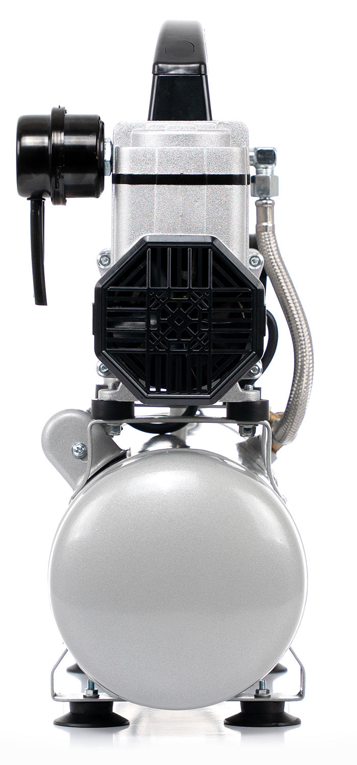 Kompressor Tagred TA327 sett fra siden med kompakt design