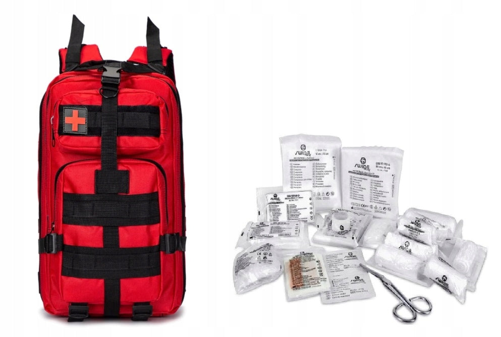 Førstehjelps ryggsekk Utstyr Redningsmann Bag Di13164