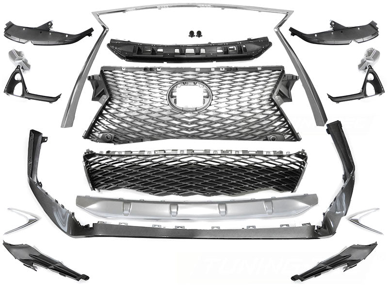 Bodykit Sport Style Lexus RX IV 2015–2019 komplett sett sett forfra