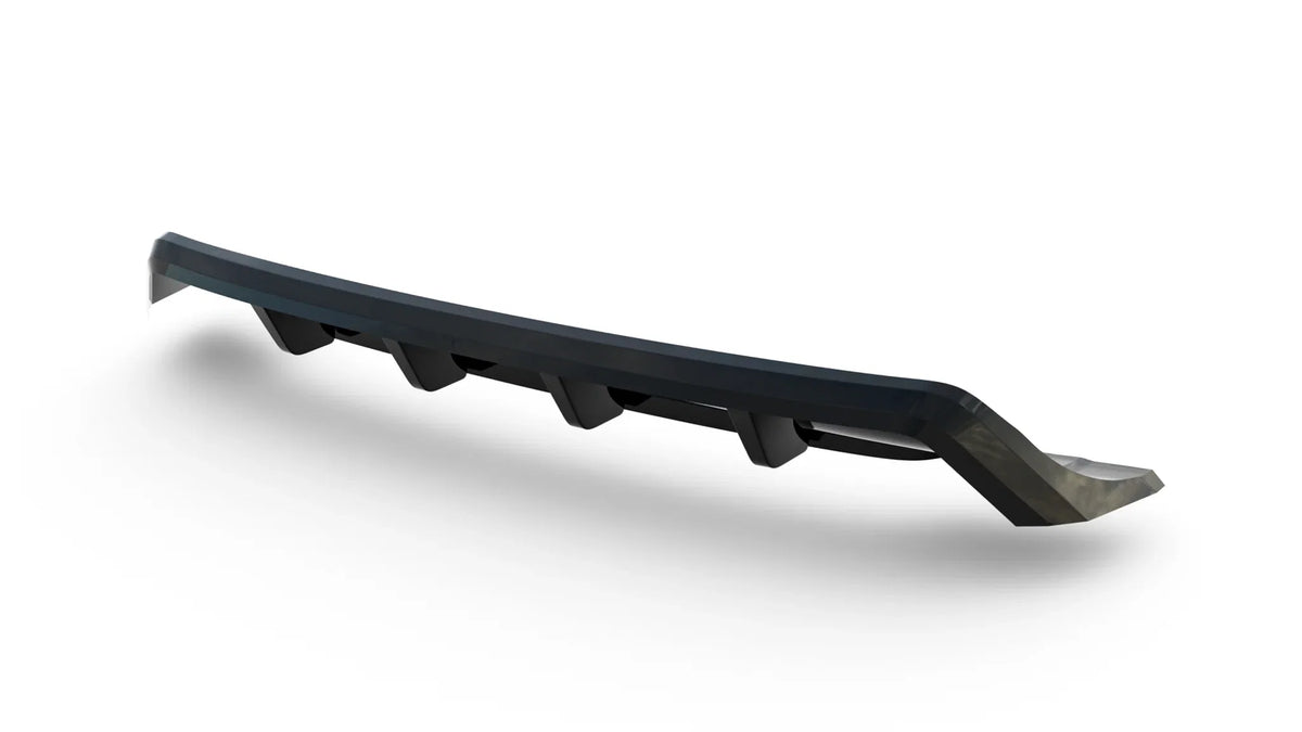Detaljbilde av ABS-diffuser til BMW X3 G01 i blank sort
