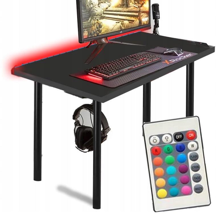 Gaming Skrivebord for Spillere med LED FX1