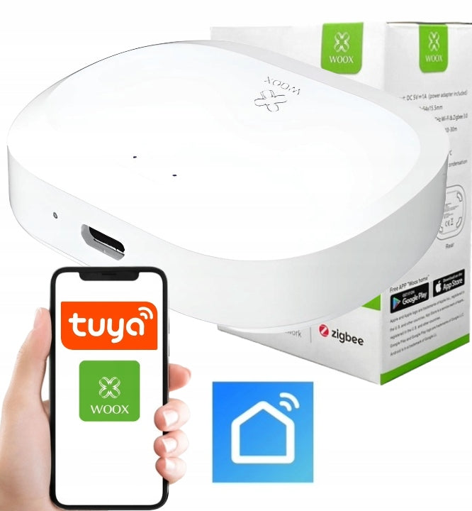 Sentralstyringsenhet Zigbee 30 Tuya WiFi Smart Life Woox Gateway
