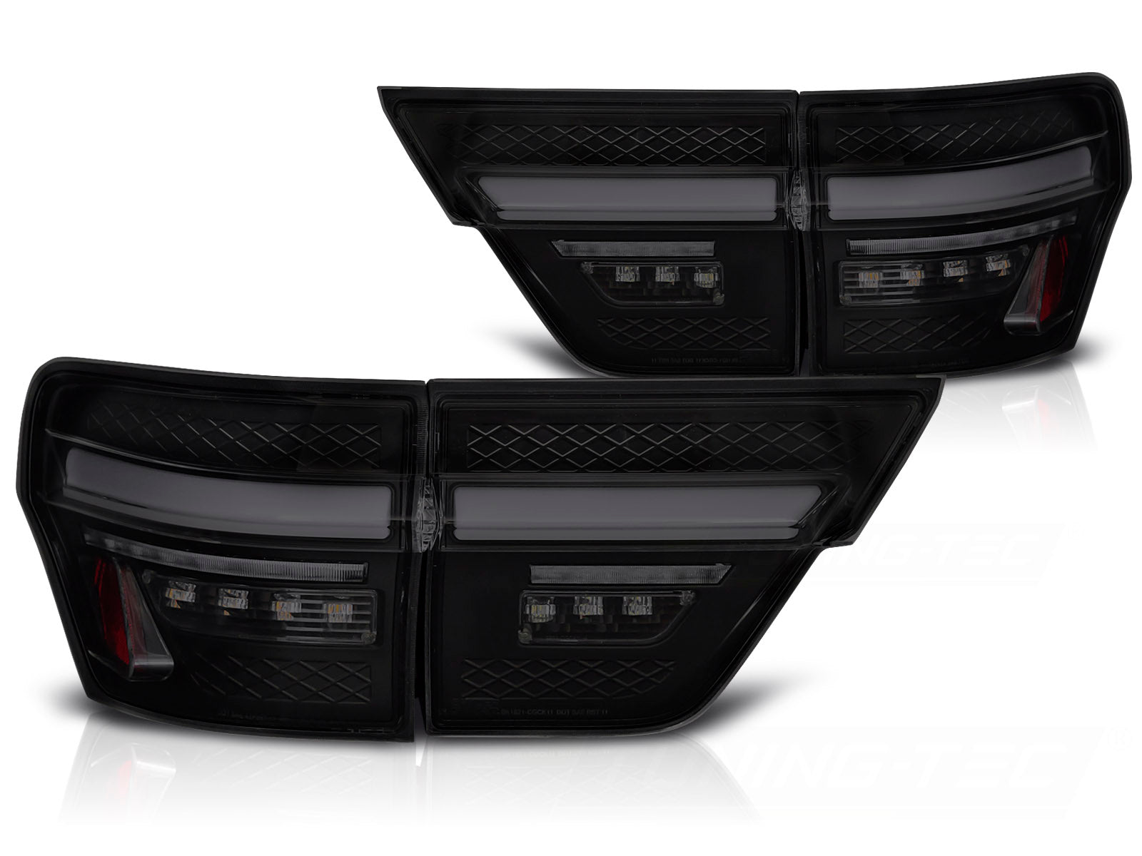 Baklykter LED Jeep Grand Cherokee WK2 11–13 Smoke, welcome light – LDCH47