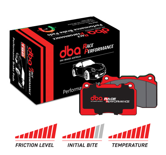 DBA Race Performance bremseklosser bak DB1397RP for BMW 5 Serie (E39) 95-03