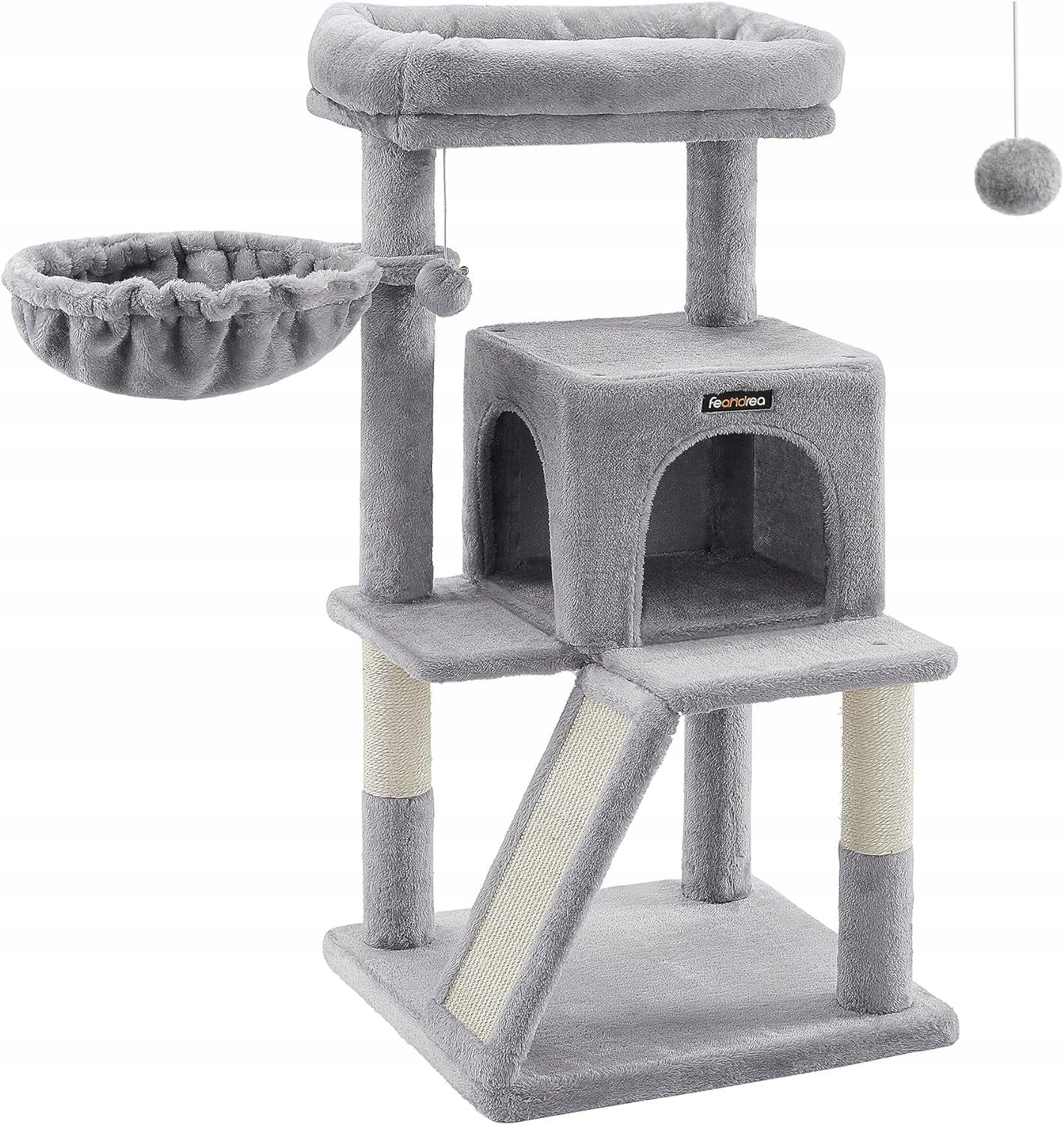 Kratremøbel for katter med stor plattform