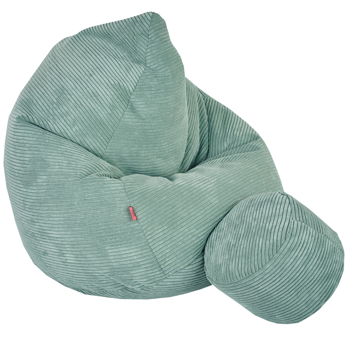 Sakkosekk premium CORD kord mint med puff – Cronen