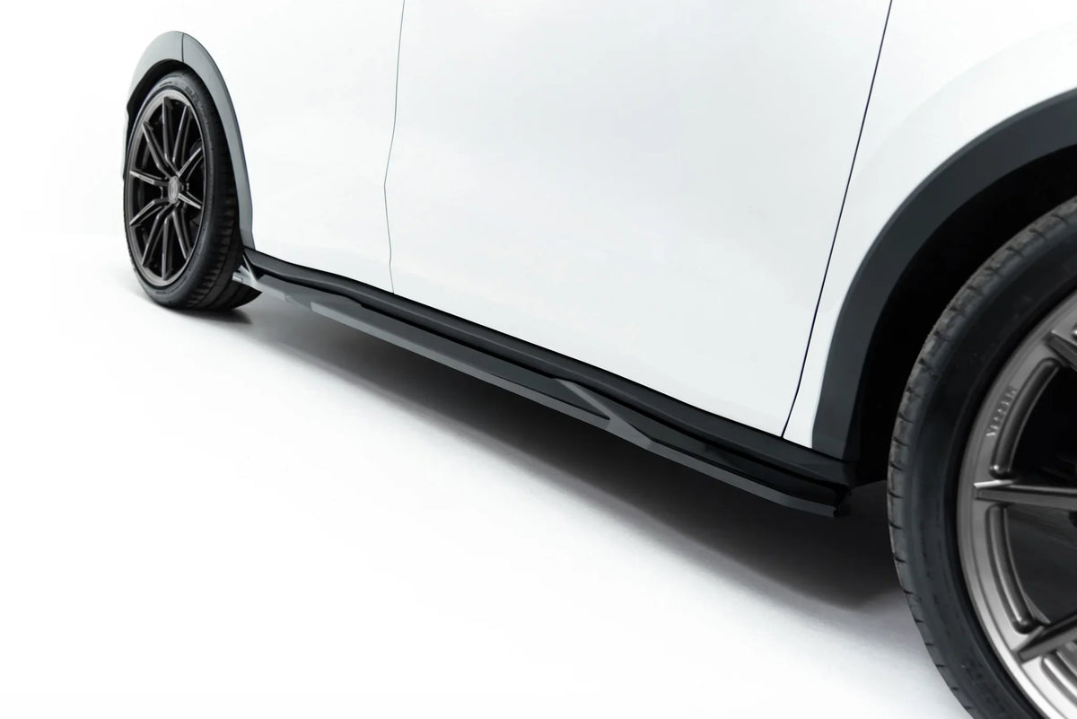 Splittersett til Volkswagen T-Roc R-Line Mk2 sett fra siden