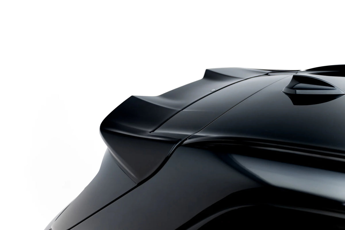Blank sort Spoiler Cap 3D på fabrikkspoileren til BMW X5 G05