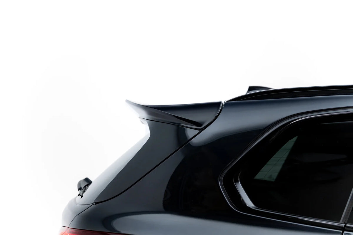 Sidevisning av 3D Spoiler Cap på BMW X5 G05 Facelift