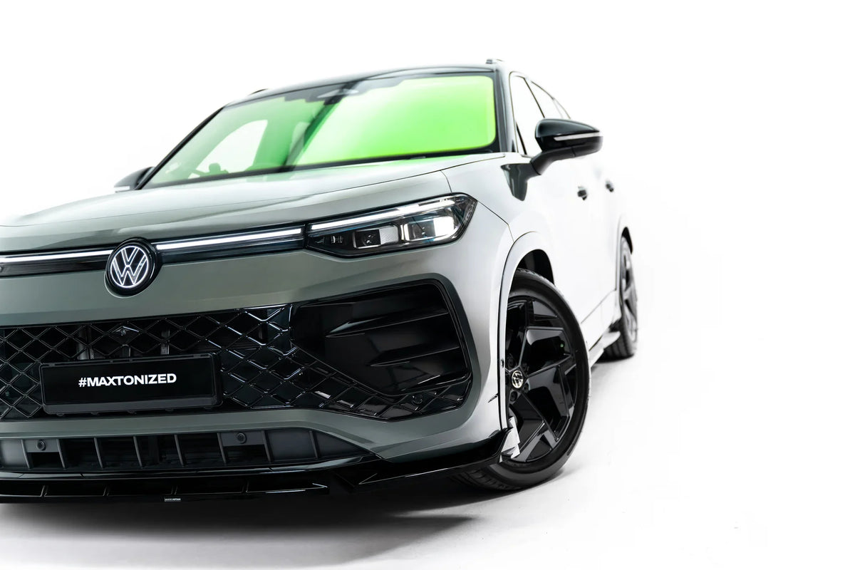 Frontsplitter til Volkswagen Tayron R-Line Mk1 sett forfra