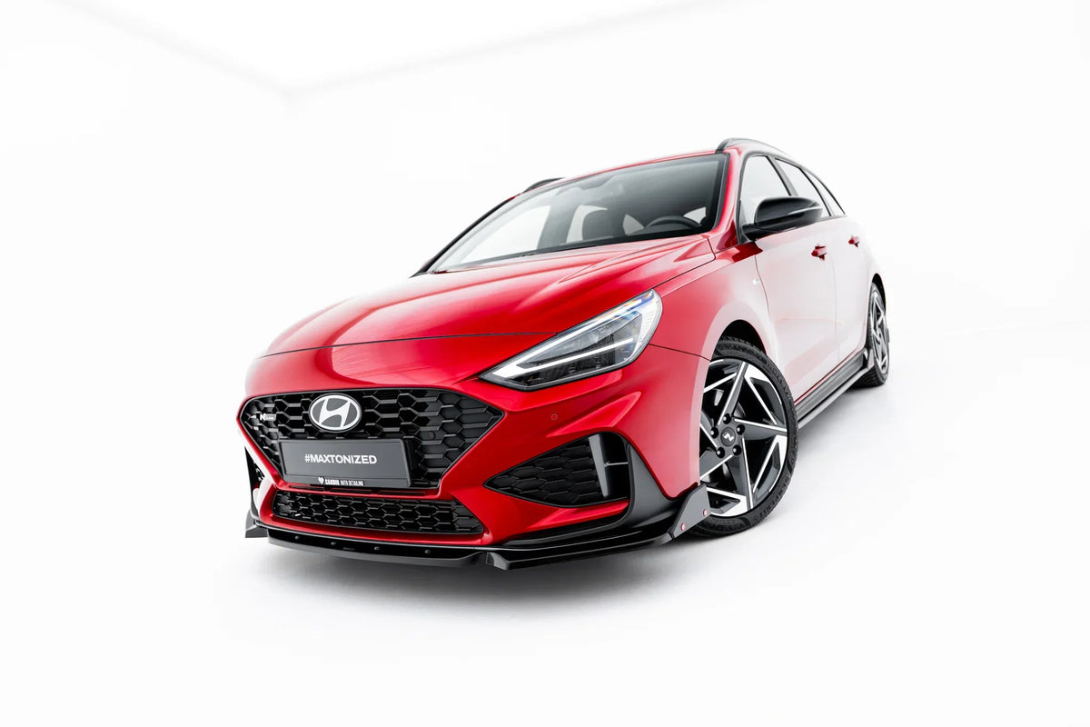 Frontsplitter i ABS-plast til Hyundai I30 N-Line Wagon Mk3 Facelift