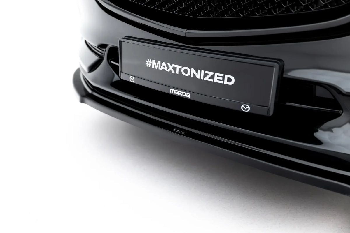Sidevisning av Mazda CX-5 Mk2 med Maxton Design frontsplitter