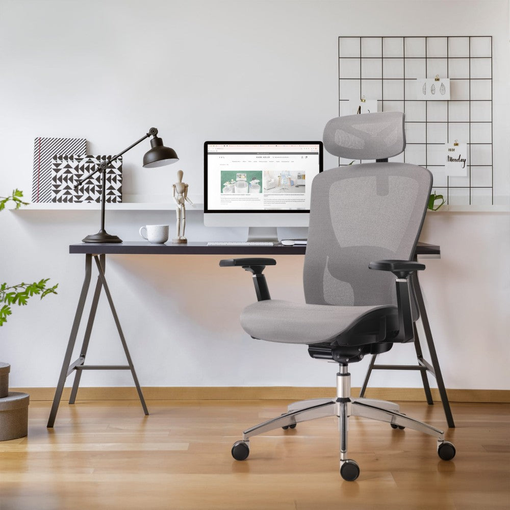 Mark Adler Expert 5.3 grå mesh – sett fra siden