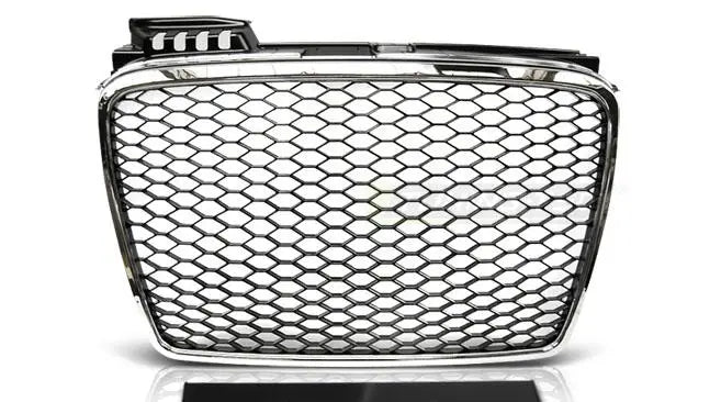 Grill Audi A4 (B7) RS-Type 11.04-03.08 Chrome | Nomax.no🥇_1