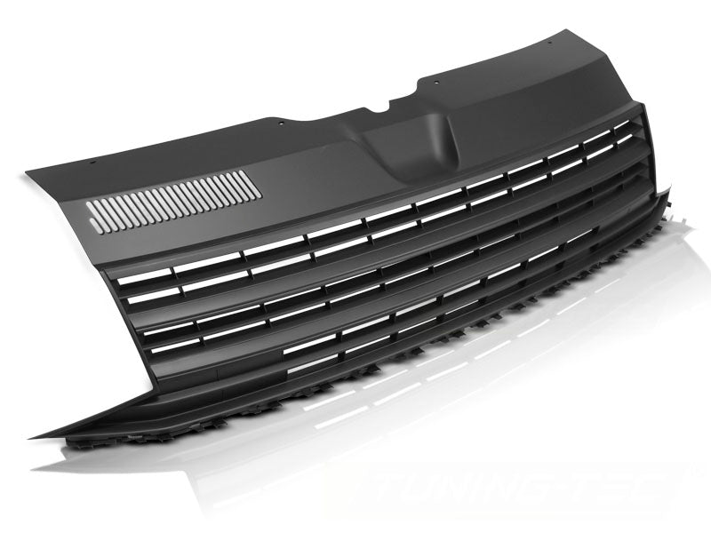 Svart grill til Audi A6 C5 1997–2001 sett forfra