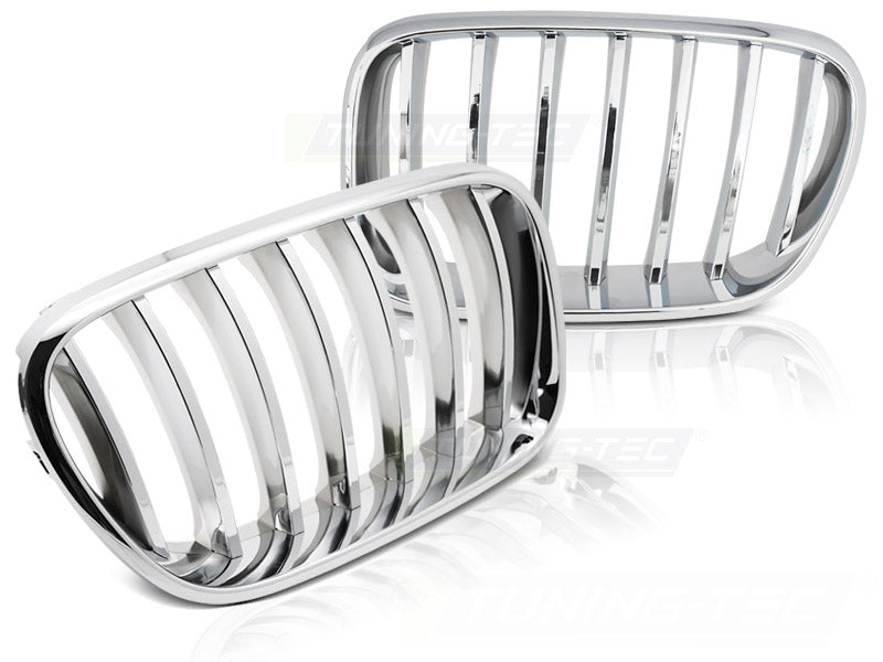 Kromgrill BMW X3 F25 2010–2014 nyregrill sett forfra