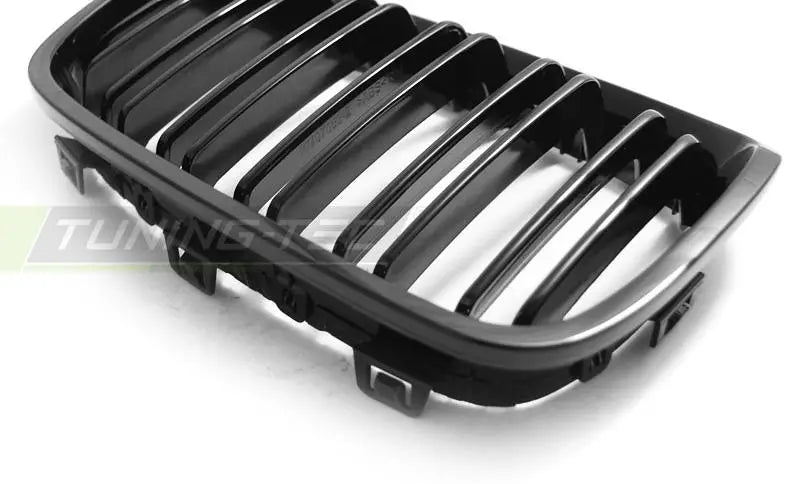 Grill Bmw F20 F21 11-12.14 Glossy Black Double Bar M-Look | Nomax.no🥇_2