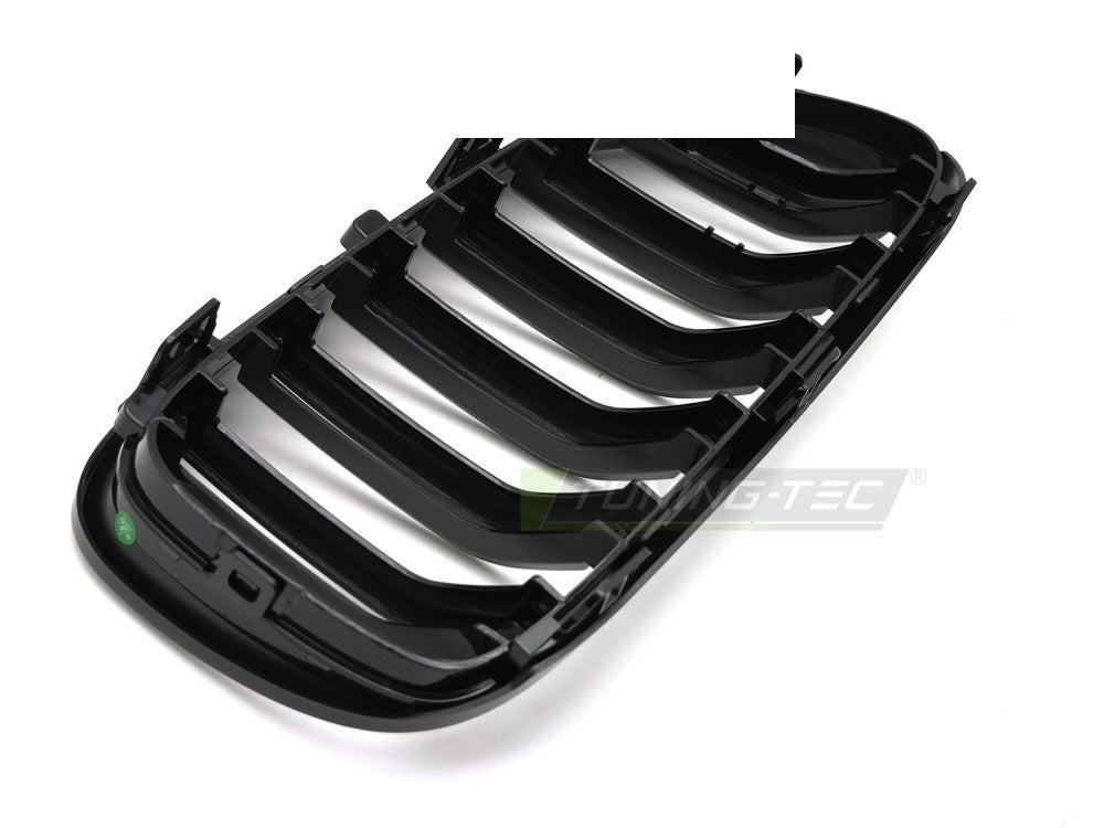 Frontgrill BMW 3 Serie E92 E93 LCI 2010-2013 glossy black double bar