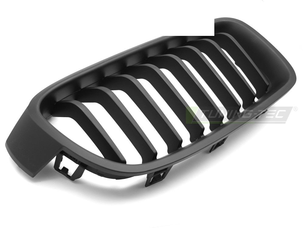 Tuning-Tec grill matt svart for BMW F30 F31 fronten