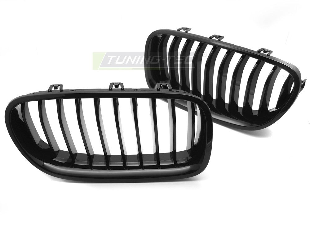 Grill BMW 5 Serie F10 F11 10-16 blank svart finish fra Tuning-Tec