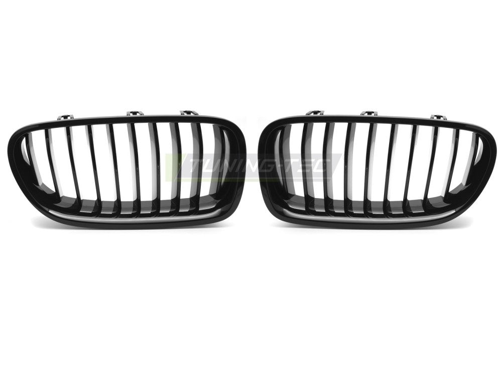 Blank svart grill til BMW F10 F11 2010-2016 glossy black