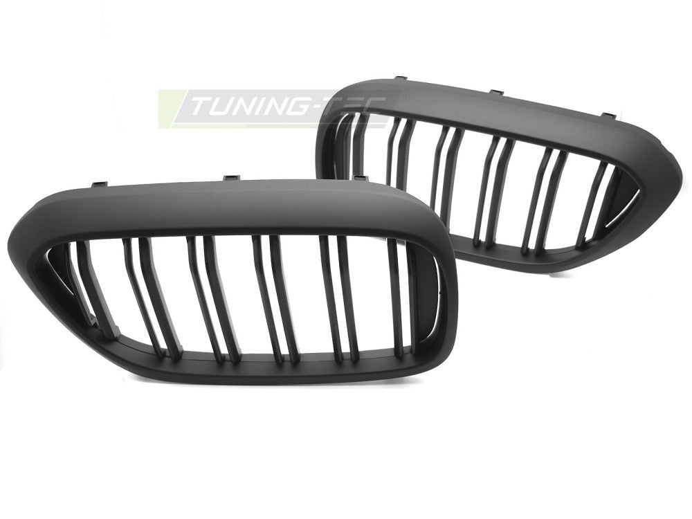 Grill BMW 5 Serie G30 G31 17-23 matt sort double bar sport fra Tuning-Tec