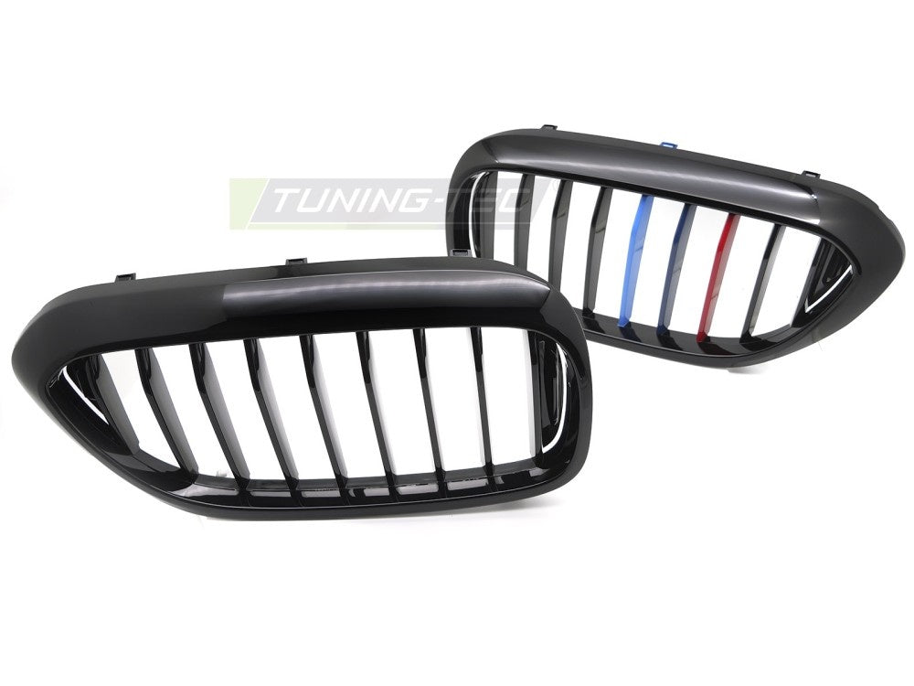 Grill BMW 5 Serie G30/G31 17-23 blank svart tri-colour fra Tuning-Tec