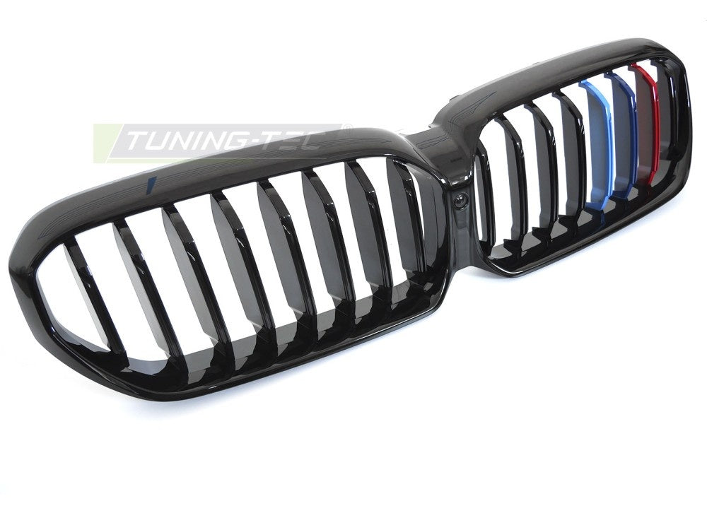 Grill BMW 5 Serie G30/G31 LCI 20-23 svart tri-colour fra Tuning-Tec