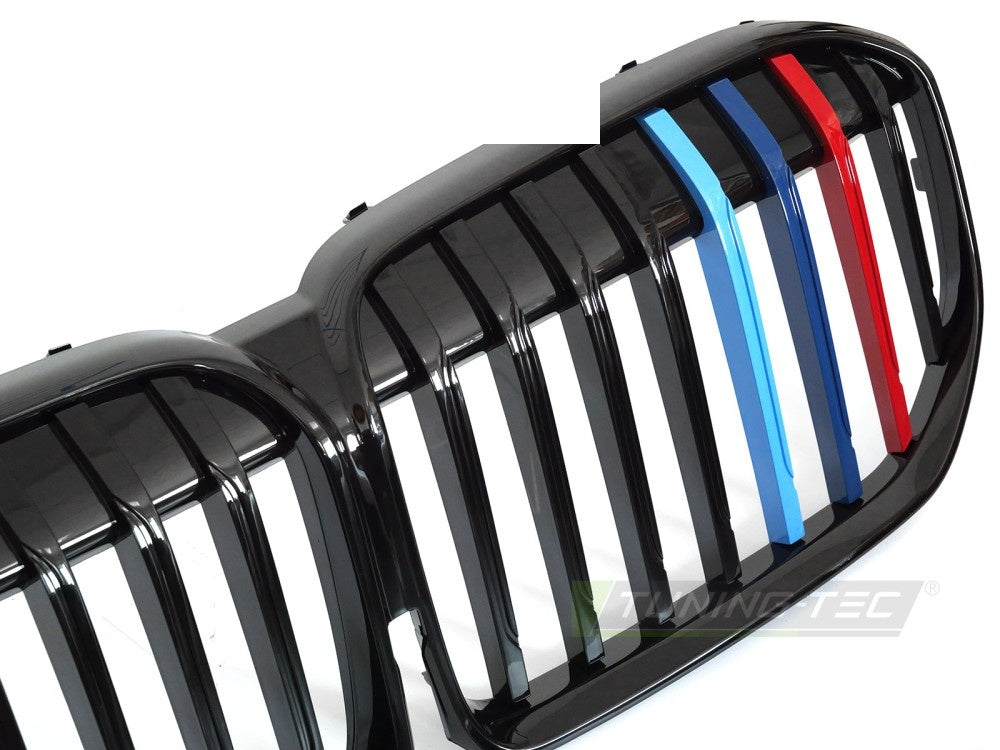 Tuning-Tec grill i blank svart finish for BMW G11 G12 LCI facelift