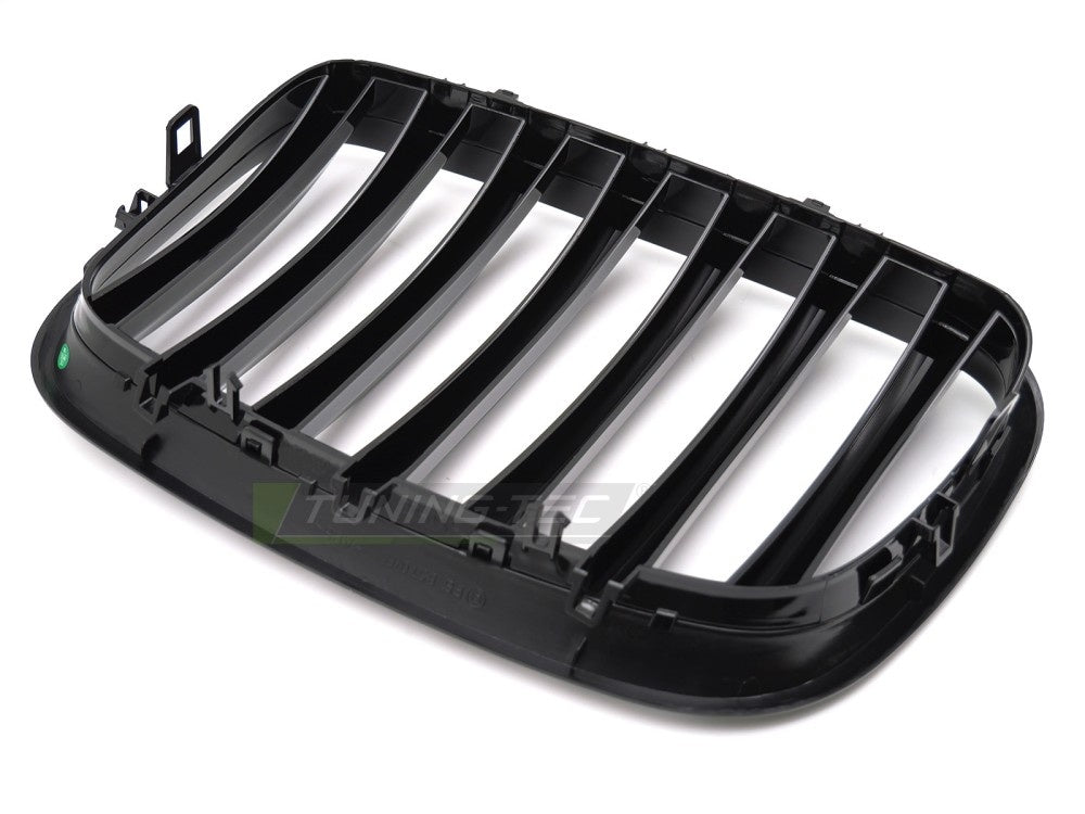 Grill glossy black til BMW X6 E71 – sett fra siden