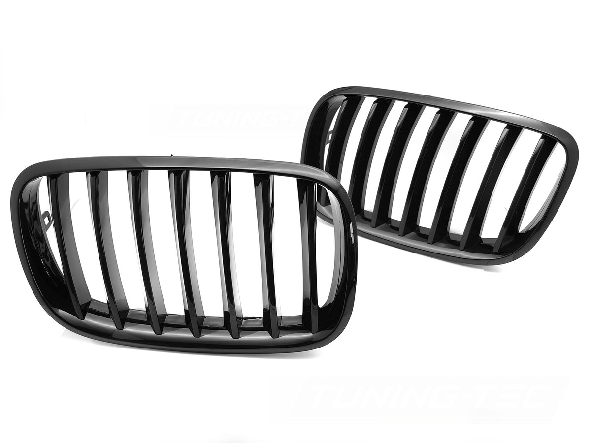 Grill glossy black til BMW X6 E71 2008-2014 fra Tuning-Tec