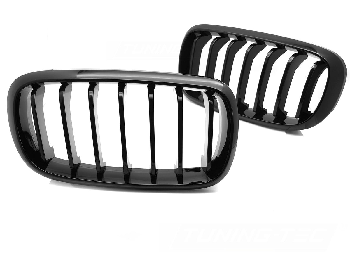 Grill BMW X6 F16 14-18 i glossy black – nyredesign forfra