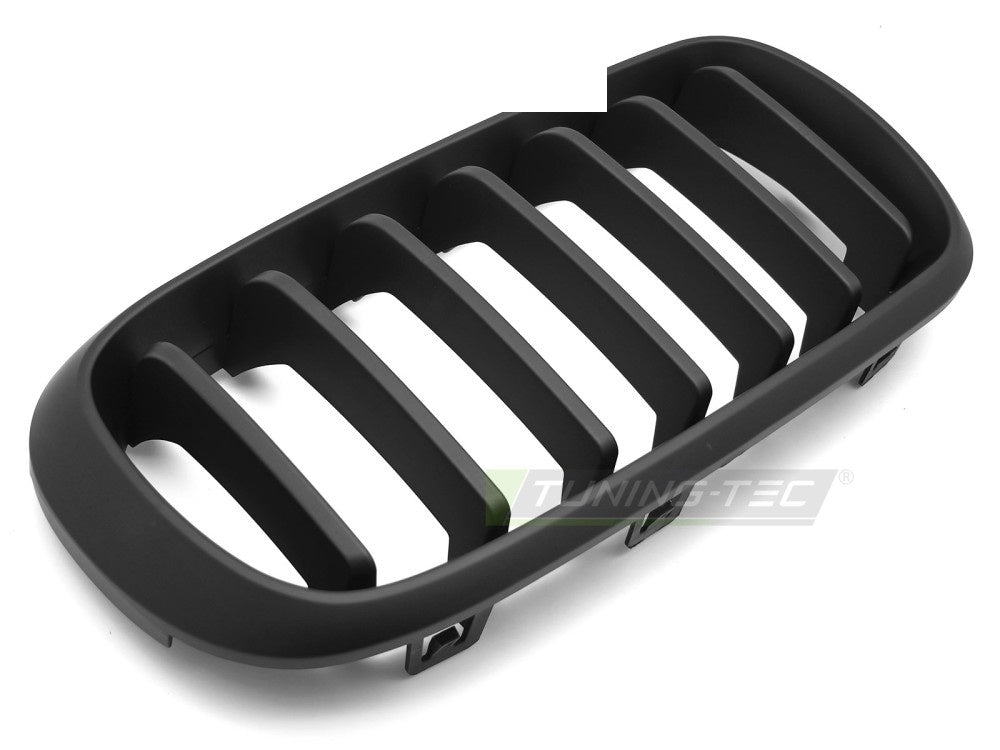 Matt svart grill til BMW X6 F16 14-18 – detaljbilde