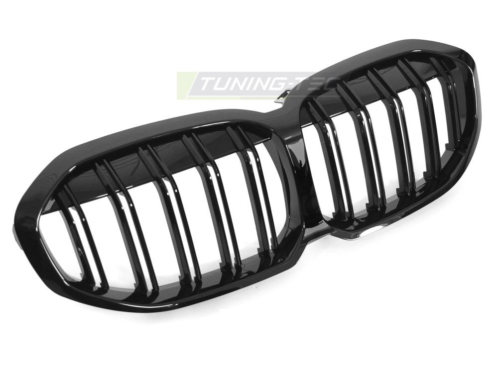 Grill BMW 1 Serie F40 19-24 Sport Double Bar Glossy Black fra Tuning-Tec