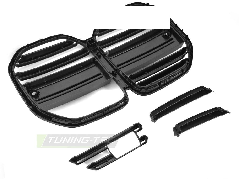 BMW 4 Serie G22 G23 grill matt svart plug-and-play montering