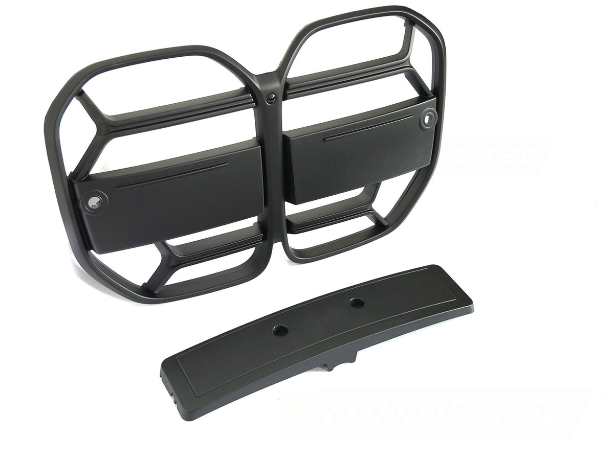 Grill BMW 4 Serie G22 G23 20- Sport Style Matt Svart fra Tuning-Tec